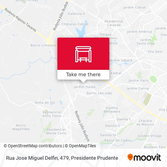 Rua Jose Miguel Delfin, 479 map