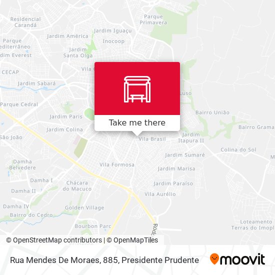 Rua Mendes De Moraes, 885 map