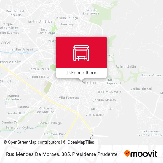 Rua Mendes De Moraes, 885 map