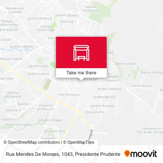 Rua Mendes De Moraes, 1043 map