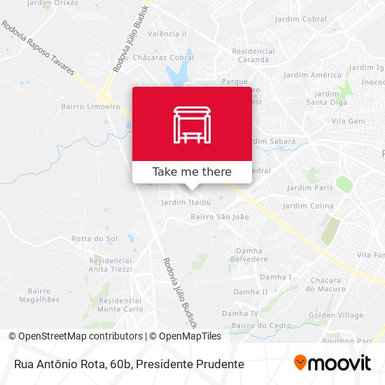 Rua Antônio Rota, 60b map