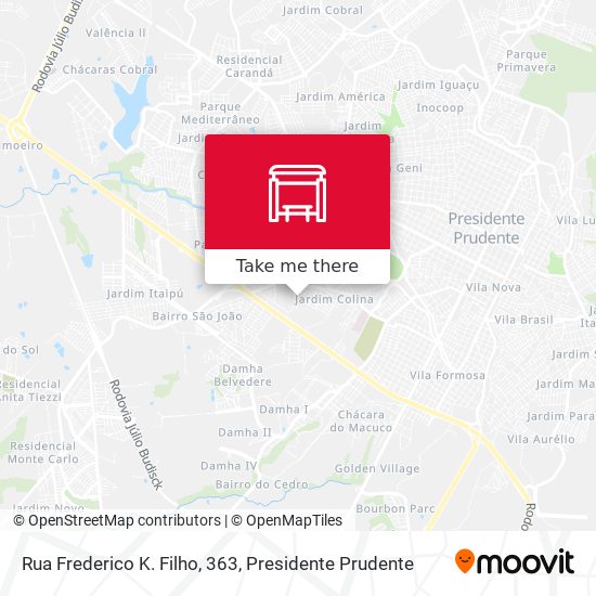 Rua Frederico K. Filho, 363 map