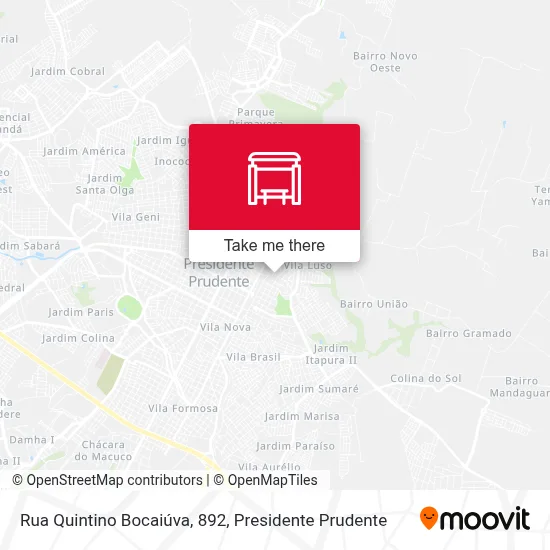 Rua Quintino Bocaiúva, 892 map