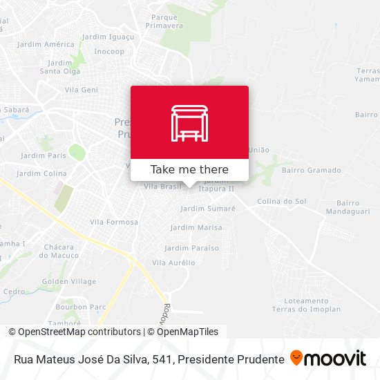 Rua Mateus José Da Silva, 541 map