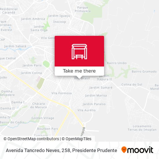 Avenida Tancredo Neves, 258 map