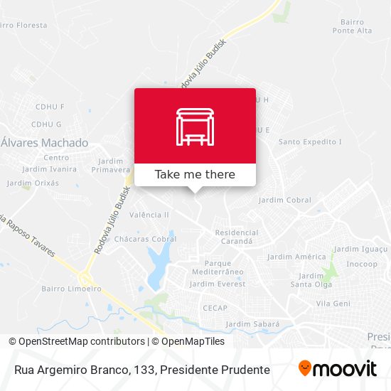Rua Argemiro Branco, 133 map