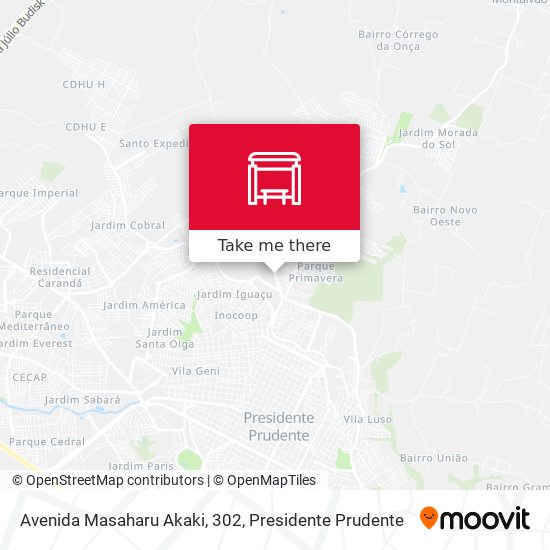 Avenida Masaharu Akaki, 302 map