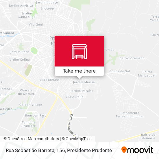 Rua Sebastião Barreta, 156 map
