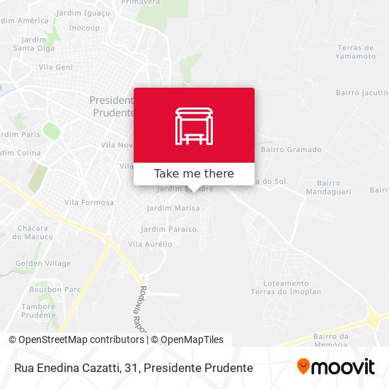Rua Enedina Cazatti, 31 map