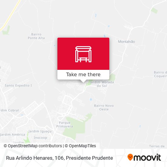 Rua Arlindo Henares, 106 map