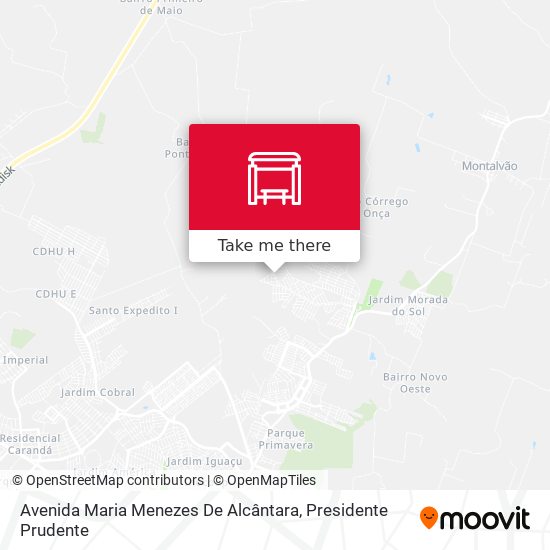 Avenida Maria Menezes De Alcântara map