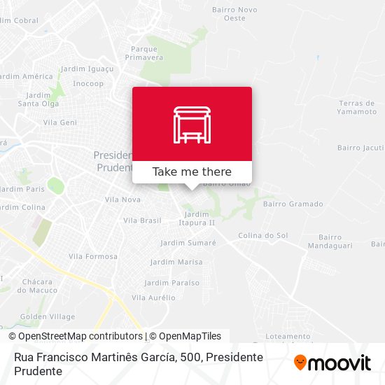 Rua Francisco Martinês García, 500 map