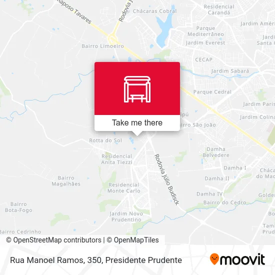 Rua Manoel Ramos, 350 map