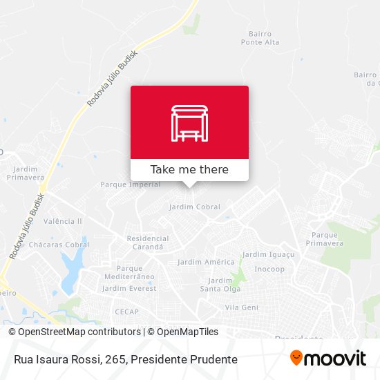 Rua Isaura Rossi, 265 map