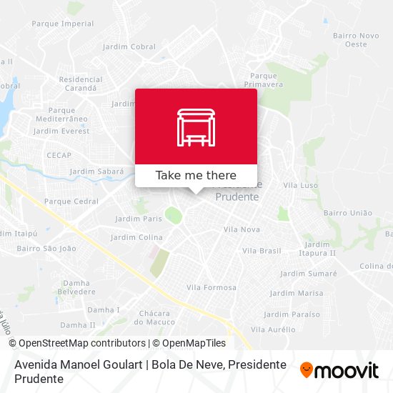 Avenida Manoel Goulart | Bola De Neve map