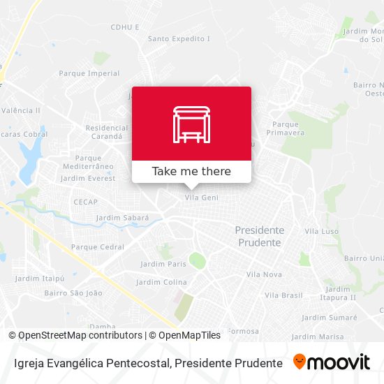 Igreja Evangélica Pentecostal map