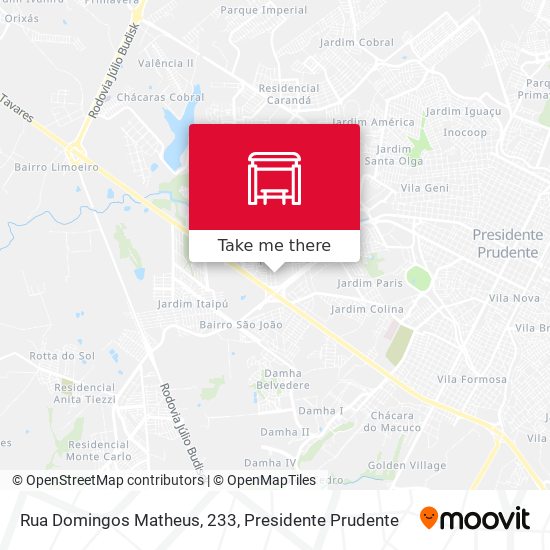 Rua Domingos Matheus, 233 map