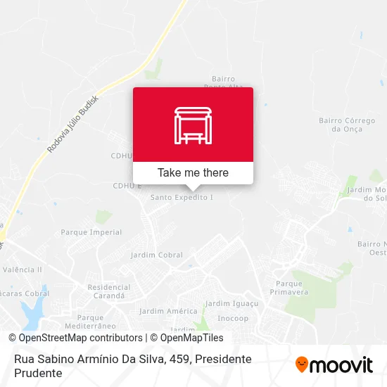 Rua Sabino Armínio Da Silva, 459 map