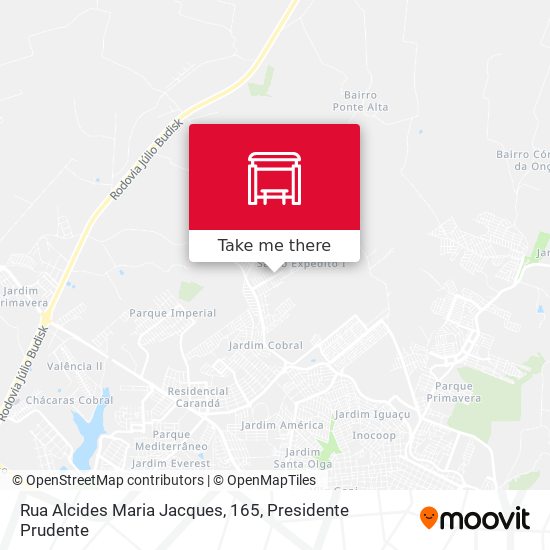 Rua Alcides Maria Jacques, 165 map