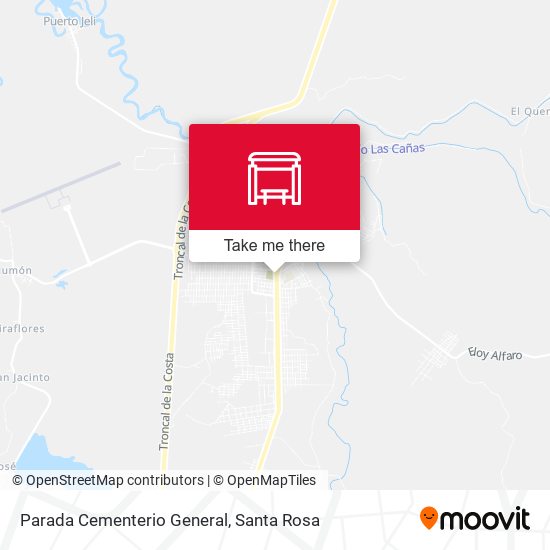 Parada Cementerio General map
