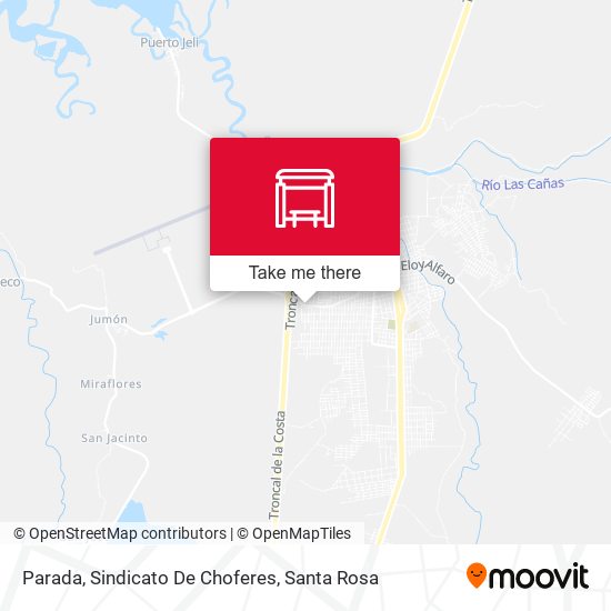 Parada, Sindicato De Choferes map