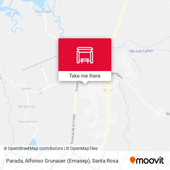 Mapa de Parada, Alfonso Grunauer (Emasep)