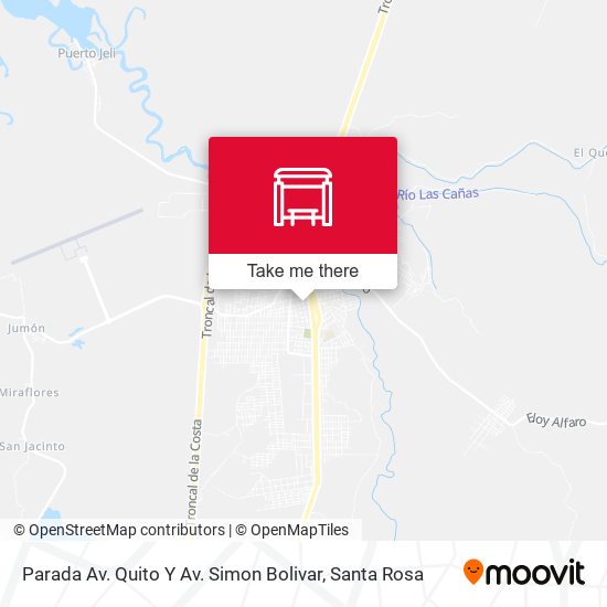 Parada Av. Quito Y Av. Simon Bolivar map