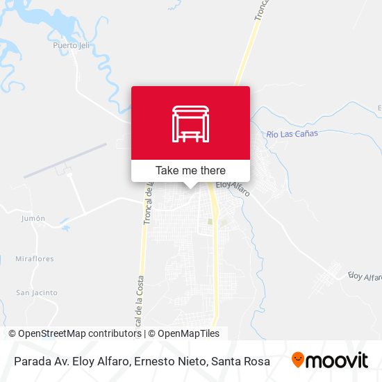 Parada Av. Eloy Alfaro, Ernesto Nieto map