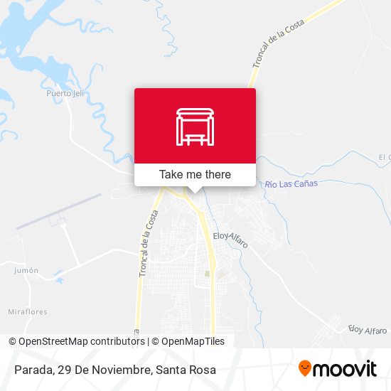 Parada, 29 De Noviembre map
