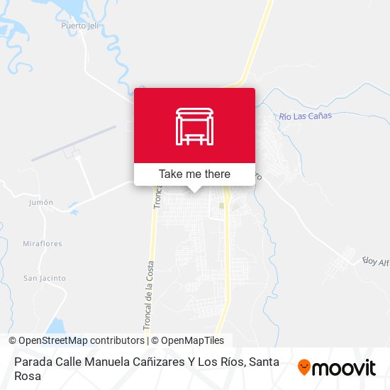 Mapa de Parada Calle Manuela Cañizares Y Los Ríos
