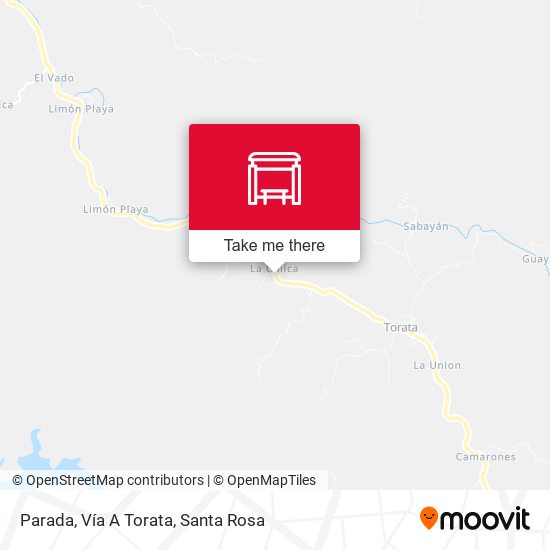 Parada, Vía A Torata map