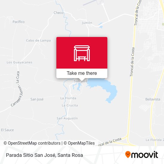 Mapa de Parada Sitio San José