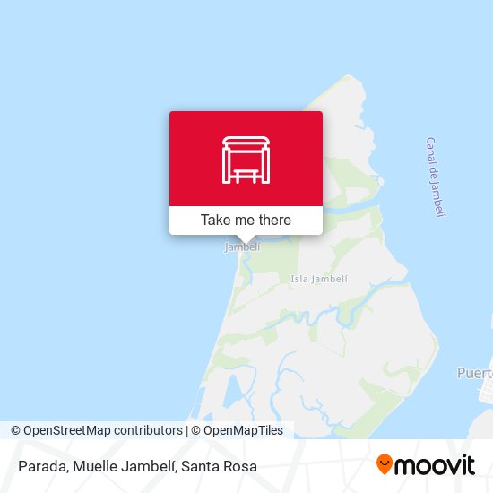 Parada, Muelle Jambelí map