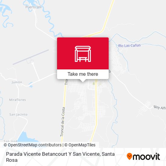 Parada Vicente Betancourt Y San Vicente map