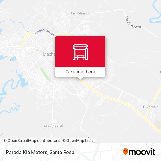 Mapa de Parada Kia Motors