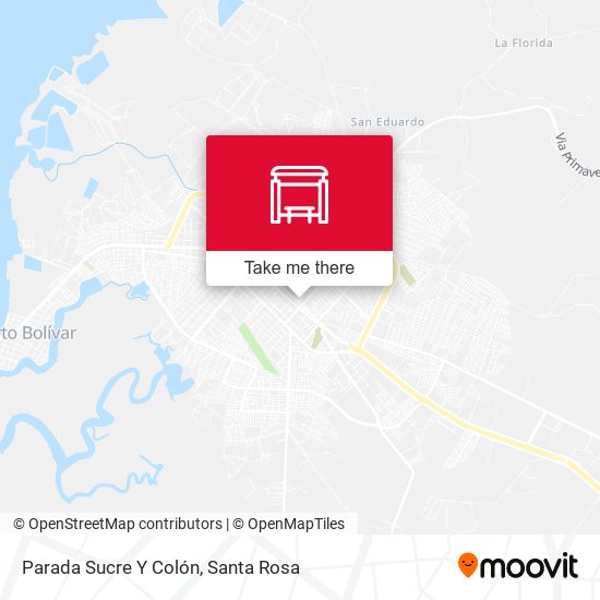 Parada Sucre Y Colón map
