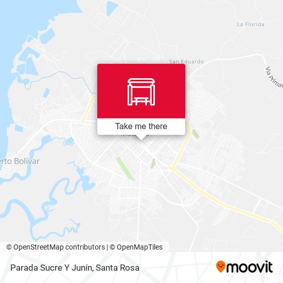 Mapa de Parada Sucre Y Junín