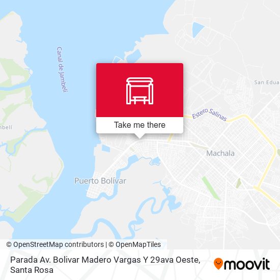 Parada Av. Bolivar Madero Vargas Y 29ava Oeste map