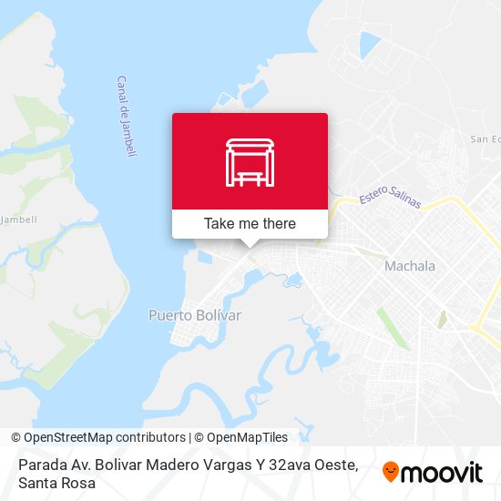 Parada Av. Bolivar Madero Vargas Y 32ava Oeste map