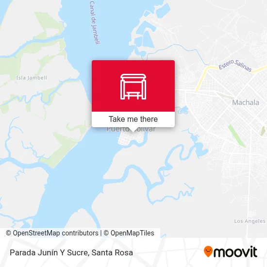 Parada Junín Y Sucre map