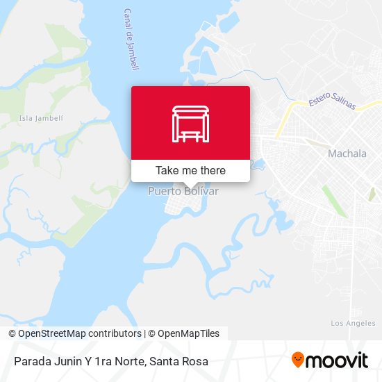 Parada Junin Y 1ra Norte map