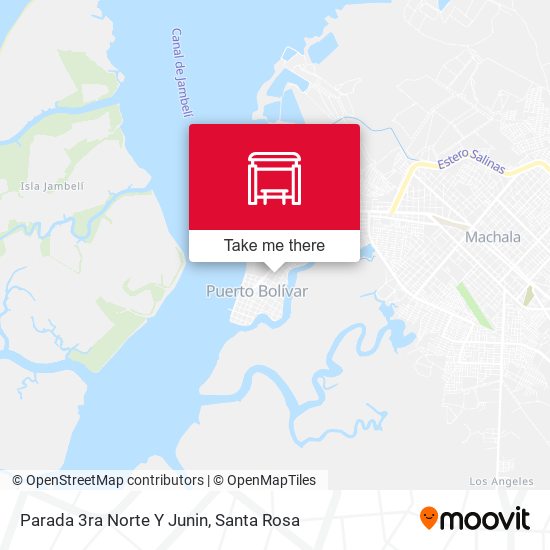 Mapa de Parada 3ra Norte Y Junin