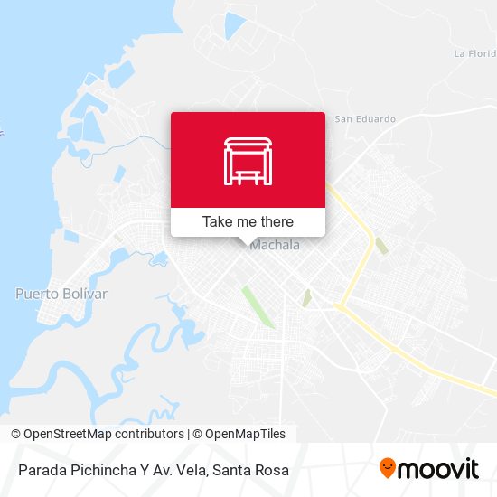 Parada Pichincha Y Av. Vela map