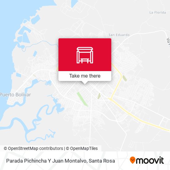 Mapa de Parada Pichincha Y Juan Montalvo