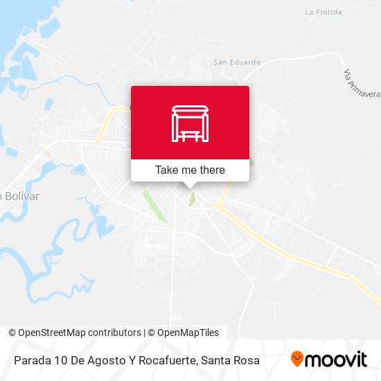 Parada 10 De Agosto Y Rocafuerte map