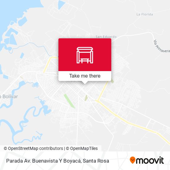 Mapa de Parada Av. Buenavista Y Boyacá