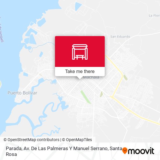 Mapa de Parada, Av. De Las Palmeras Y Manuel Serrano