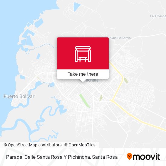 Parada, Calle Santa Rosa Y Pichincha map