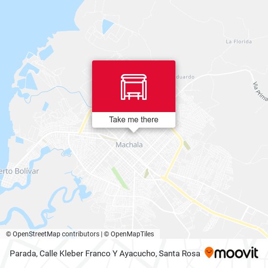Mapa de Parada, Calle Kleber Franco Y Ayacucho