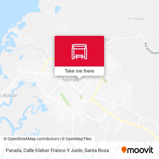 Parada, Calle Kleber Franco Y Junín map
